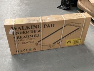 UNDER DESK WALKING PAD TREADMILL - MODEL NO. N3827A