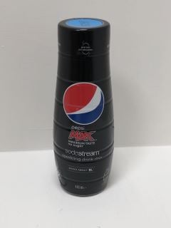 12 X SODA STREAM PEPSI MAX FLAVOUR 6 X 440ML SYRUP - EXP: 26/10/2024 (COLLECTION ONLY) (CAGE NOT INCLUDED)