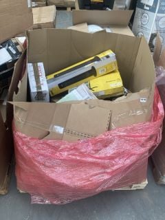 PALLET OF ASSORTED ITEMS TO INCLUDE ZANUSSI 29'' TOWER FAN