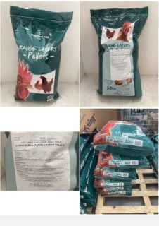 6 X COPDOCK MILL RANGE LAYERS PELLETS 20KG - BBE 15.08.24