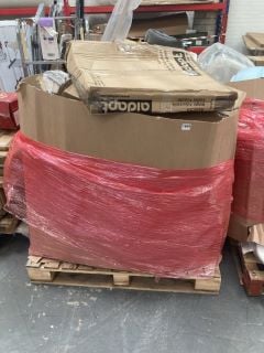 PALLET OF ASSORTED ITEMS TO INCLUDE AIDAPT ASHFORD HEIGHT ADJUSTABLE TOILET FRAME