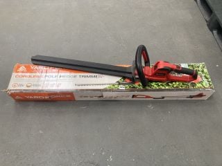 YARDFORCE 20V CORDLESS POLE HEDGE TRIMMER TO INCLUDE EINHELL CORDLESS HEDGE TRIMMER