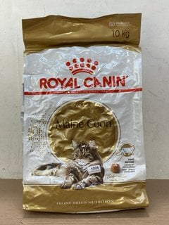 ROYAL CANIN ADULT MAINE COON DRY CAT FOOD / 10KG - BBE: 13/12/2025: LOCATION - C13