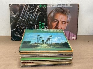 QTY OF VINYLS TO INCLUDE MOZART FOUR HORN CONCERTOS: LOCATION - C13