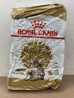 ROYAL CANIN ADULT MAINE COON DRY CAT FOOD / 10KG - BBE: 13/12/2025: LOCATION - C13