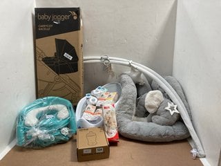 QTY OF BABY ITEMS TO INCLUDE ANGELCARE SOFT TOUCH BATH SUPPORT: LOCATION - A3