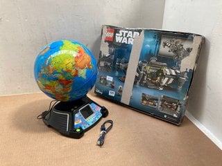 2 X KIDS ITEMS TO INCLUDE LEGO STAR WARS THE ONYX CINDER: LOCATION - A3