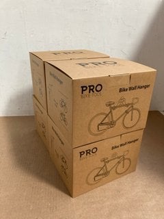 4 X PRO BIKE TOOK BIKE WALL HANGER: LOCATION - A7