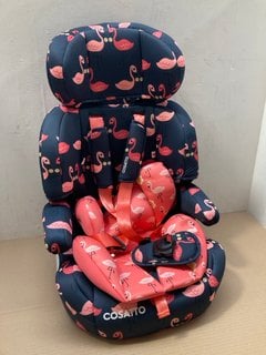 COSATTO ZOOMI GROUP 123 CAR SEAT PRETTY FLAMINGO: LOCATION - A12