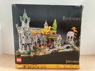 LEGO THE LORD OF THE RINGS RIVENDELL - MODEL 10316 - RRP £429.99: LOCATION - A14