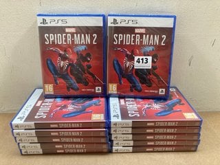 12 X SPIDER-MAN 2 GAME FOR PS5: LOCATION - A14