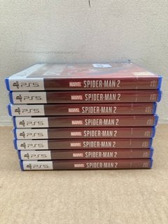 8 X SPIDER-MAN 2 GAME FOR PS5: LOCATION - A14