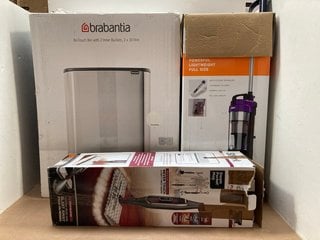 QTY OF HOUSEHOLD ITEMS TO INCLUDE BRABANTIA 2 X 30L BO TOUCH BIN WITH 2 INNER BUCKET: LOCATION - A14