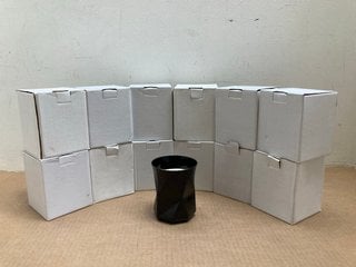 12 X ANONYMOUS LONDON CANDLES IN BLACK: LOCATION - A15