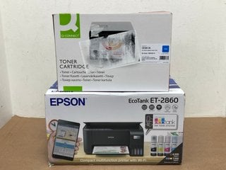 EPSON ECOTANK ET-2860 PRINTER TO INCLUDE Q-CONNECT TONER CARTRIDGE IN CYAN - CE261A: LOCATION - B13