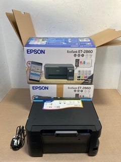 2 X EPSON ECOTANK ET2860 PRINTERS: LOCATION - B11