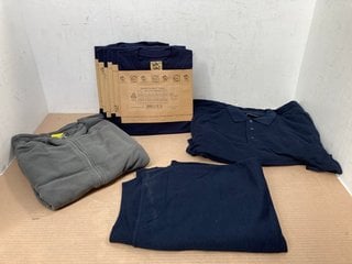 9 X WORKWEAR TO INCLUDE ORN ALBATROSS CLASSIC FLEECE JACKET IN GREY SIZE L: LOCATION - B3