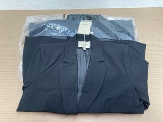 2 X FRANSA FR ABIGAIL BLAZER IN BLACK SIZE 40-42 - COMBINED RRP £120: LOCATION - B2