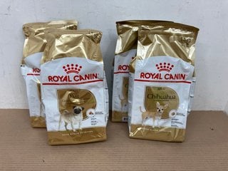 2 X ROYAL CANIN 1.5KG ADULT CHIHUAHUA FOOD TO INCLUDE 2 X ROYAL CANIN 1.5KG ADULT PUG FOOD: LOCATION - C3