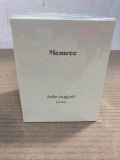 MEMREE LATE AUGUST PERFUME 100ML - RRP £95: LOCATION - C5