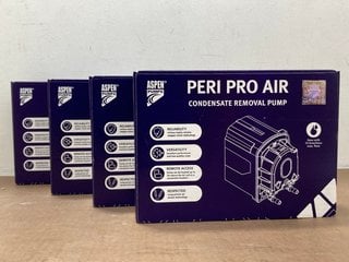 BOX OF 4 ASPEN PUMPS PERISTALTIC PRO PUMP PERI PRO AIR FP3390 - COMBINED RRP: £ 620.00: LOCATION - C7