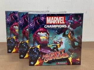 3 X MARVEL CHAMPIONS MUTANT GENESIS FANTASY FLIGHT GAMES: LOCATION - C10