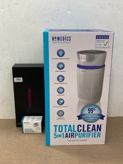 3 X HOUSEHOLD ITEMS TO INCLUDE HOMEDICS TOTAL CLEAN 5 - IN - 1 AIR PURIFIER: LOCATION - C11