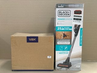 BLACK + DECKER POWER SERIES+ CORDLESS STICK VACUUM TO INCLUDE VAX SPOT WASH HOME PET-DESIGN SPOT WASHER - MODEL NO. CDSW-MPXA - COMBINED RRP: £ 230.00: LOCATION - C12