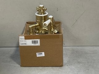 TRADITIONAL EXPOSED SHOWER VALVE IN BRASS RRP £485: LOCATION - R3