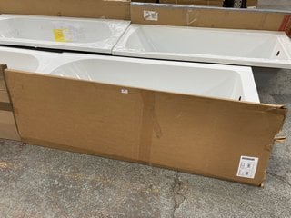 1700 X 750MM NTH SINGLE ENDED BATH WITH A WHITE MDF BATH SIDE PANEL RRP £439: LOCATION - C3