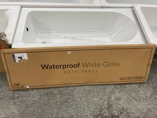 1700 X 750MM NTH SINGLE ENDED BATH WITH A WHITE BATH SIDE PANEL RRP £418: LOCATION - C5