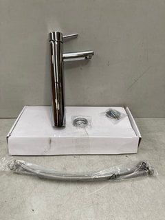 HIGH MONO BASIN MIXER TAP IN CHROME RRP £245: LOCATION - R2