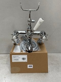 TRADITIONAL CROSSHEAD WALL MOUNTED BSM IN CHROME RRP £525: LOCATION - R2