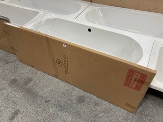 1700 X 750MM NTH DOUBLE ENDED WITH A CAMBERLY SATIN GREY MDF BATH SIDE PANEL RRP £449: LOCATION - C3