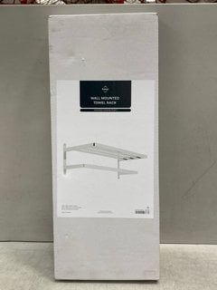 WALL MOUNTED TOWEL RACK IN CHROME RRP £105: LOCATION - R2