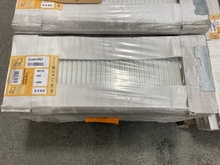 4X QUINN SINGLE COMPACT RADIATORS 1000 X 400MM RRP £320: LOCATION - D2