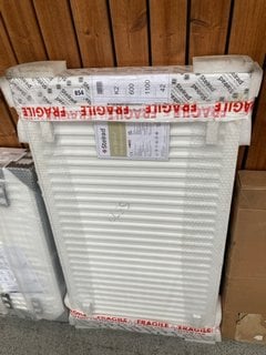 STELRAD DOUBLE COMPACT RADIATOR 1100 X 600MM RRP £275: LOCATION - D3