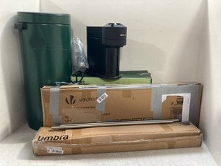 QTY OF ASSORTED ITEMS TO INCLUDE BRABANTIA 30L TOUCH BIN & NESPRESSO VERTUO POD COFFEE MACHINE: LOCATION - WH5