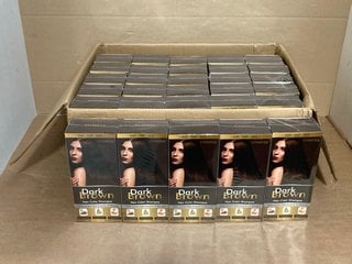 30 X BOXES OF COSMTEK DARK BROWN HAIR COLOR SHAMPOO: LOCATION - WH8