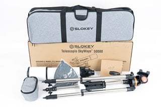 SLOKEY SKYWAYS 50080 ASTRONOMICAL REFRACTOR TELESCOPE - RRP £277: LOCATION - BOOTH