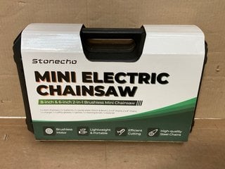 STONECHO MINI ELECTRIC CHAINSAW - RRP £120.00: LOCATION - WH10