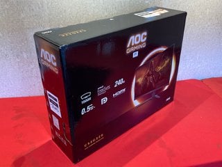 AOC GAMING 32" FHD 240HZ AMD FREE-SYNC CURVED MONITOR(SEALED) - MODEL C32G2ZE - RRP £249: LOCATION - BOOTH