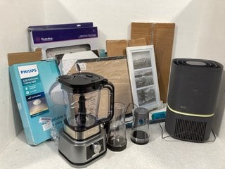 QTY OF ASSORTED HOUSEHOLD ITEMS TO INCLUDE NINJA BN750UK MULTI SERVE BLENDER - RRP £130.00: LOCATION - H11