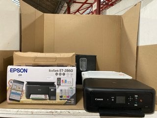 6 X ASSORTED OFFICE ITEMS TO INCLUDE EPSON ECOTANK ET-2860 PRINTER: LOCATION - H10