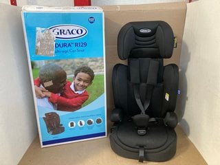 GRACO ELDURA R129 MULTI-AGE CAR SEAT IN MIDNIGHT: LOCATION - H4