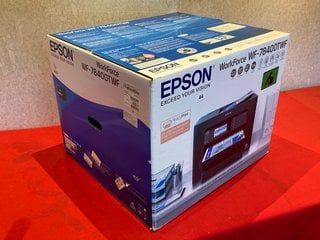 EPSON WORK-FORCE A3+ MULTI-FUNCTION PRINTER(SEALED) - MODEL WF-7840DTWF - RRP £249: LOCATION - BOOTH