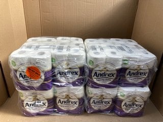 48 X 4 ROLL PACKS OF ANDREX SUPREME QUILTS TOILET PAPER: LOCATION - G5