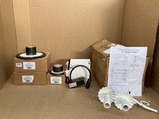 6 X HOME LIGHTING ITEMS TO INCLUDE POOKY SMALLER HELIOS DOWNLIGHT: LOCATION - F16