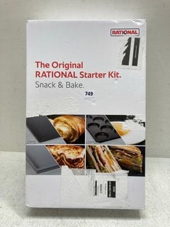 RATIONAL THE ORIGINAL SNACK & BAKE STARTER KIT- RRP £242.99: LOCATION - F14