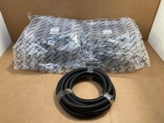 QTY OF MISHIMOTO MMSBH-1018-CB BRAIDED 10AN 15FT HOSES IN BLACK: LOCATION - F12